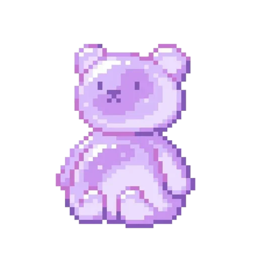👾 Стикер «Cute Pixel» для Telegram