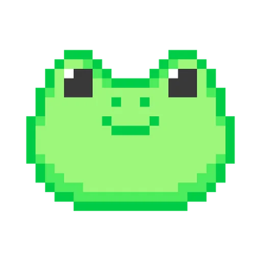 👾 Стикер «Cute Pixel» для Telegram
