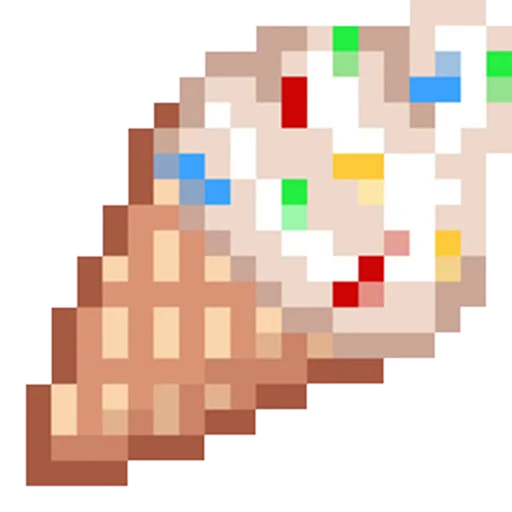 👾 Стикер «Cute Pixel» для Telegram