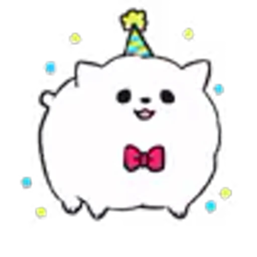 🥳 Эмодзи «Pomeranian» для Telegram