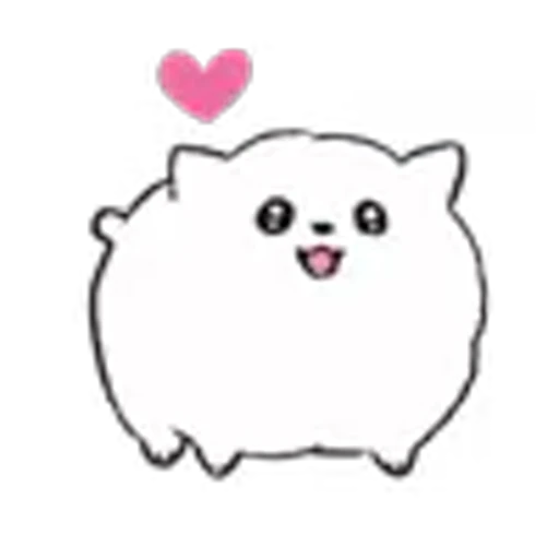 ❤️ Эмодзи «Pomeranian» для Telegram