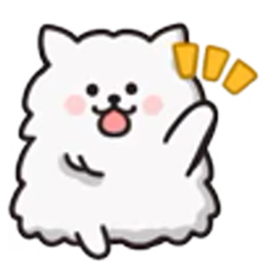 👋 Эмодзи «Pomeranian» для Telegram