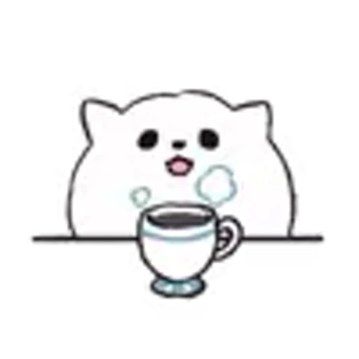 ☕️ Эмодзи «Pomeranian» для Telegram