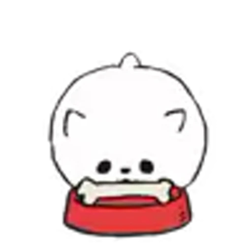🦴 Эмодзи «Pomeranian» для Telegram