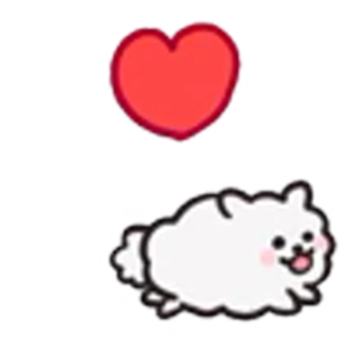 ❤️ Эмодзи «Pomeranian» для Telegram