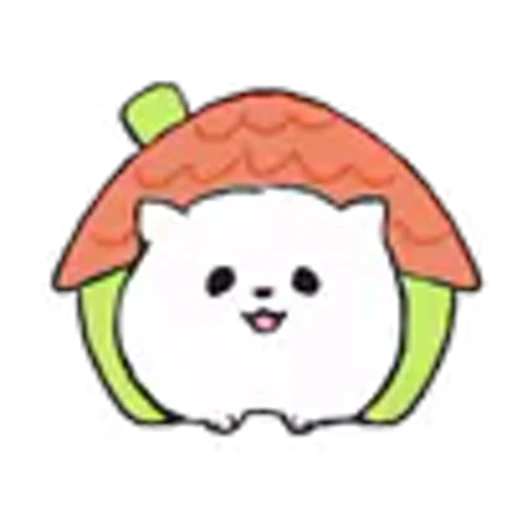 🏠 Эмодзи «Pomeranian» для Telegram