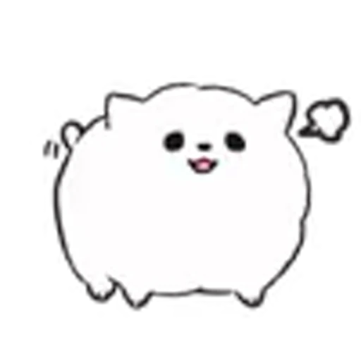 🐕 Эмодзи «Pomeranian» для Telegram