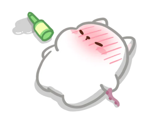 🍾 Стикер «Cute pussy» для Telegram