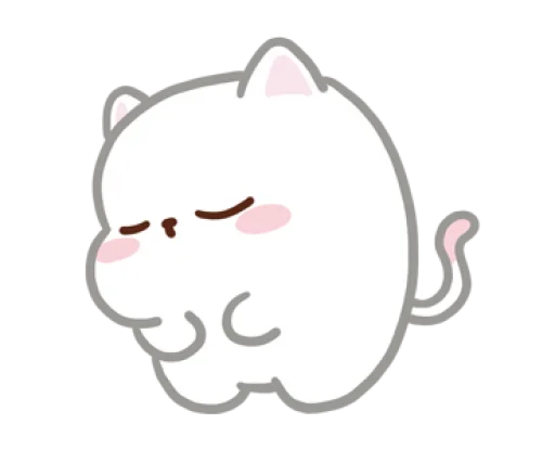 ☺️ Стикер «Cute pussy» для Telegram