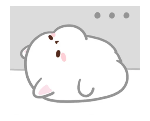 😑 Стикер «Cute pussy» для Telegram