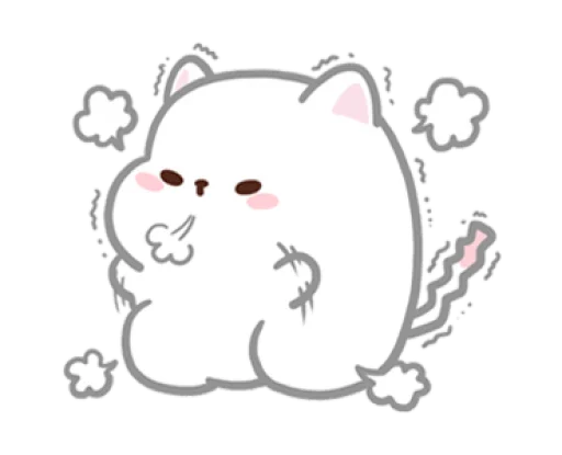 😤 Стикер «Cute pussy» для Telegram