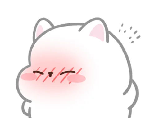 😊 Стикер «Cute pussy» для Telegram