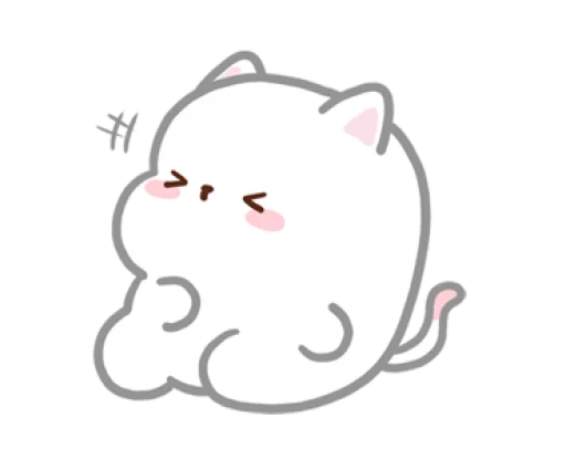 😁 Стикер «Cute pussy» для Telegram
