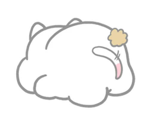 💨 Стикер «Cute pussy» для Telegram