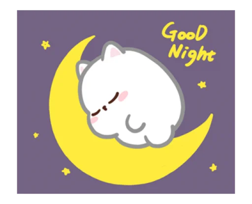 🌙 Стикер «Cute pussy» для Telegram