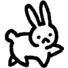 🐇 Эмодзи «cute rabbit» для Telegram