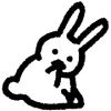 🐇 Эмодзи «cute rabbit» для Telegram