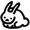 🐇 Эмодзи «cute rabbit» для Telegram