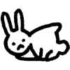 🐇 Эмодзи «cute rabbit» для Telegram