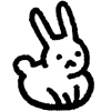🐇 Эмодзи «cute rabbit» для Telegram