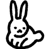 🐇 Эмодзи «cute rabbit» для Telegram