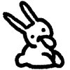 🐇 Эмодзи «cute rabbit» для Telegram