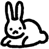 🐇 Эмодзи «cute rabbit» для Telegram