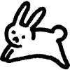 🐇 Эмодзи «cute rabbit» для Telegram