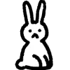 🐇 Эмодзи «cute rabbit» для Telegram