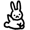 🐇 Эмодзи «cute rabbit» для Telegram