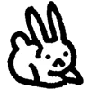 🐇 Эмодзи «cute rabbit» для Telegram