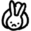 🐇 Эмодзи «cute rabbit» для Telegram