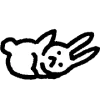 🐇 Эмодзи «cute rabbit» для Telegram