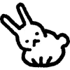 🐇 Эмодзи «cute rabbit» для Telegram