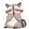 🦝 Эмодзи «raccoon» для Telegram