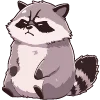 🦝 Эмодзи «raccoon» для Telegram