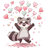 🦝 Эмодзи «raccoon» для Telegram