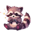 🦝 Эмодзи «raccoon» для Telegram
