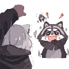 🦝 Эмодзи «raccoon» для Telegram