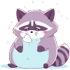 🦝 Эмодзи «raccoon» для Telegram