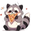 🦝 Эмодзи «raccoon» для Telegram
