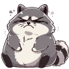 🦝 Эмодзи «raccoon» для Telegram