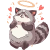 🦝 Эмодзи «raccoon» для Telegram