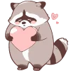 🦝 Эмодзи «raccoon» для Telegram