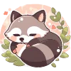 🦝 Эмодзи «raccoon» для Telegram