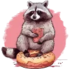 🦝 Эмодзи «raccoon» для Telegram