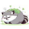 🦝 Эмодзи «raccoon» для Telegram
