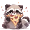 🦝 Эмодзи «raccoon» для Telegram