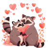 🦝 Эмодзи «raccoon» для Telegram