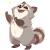 🦝 Эмодзи «raccoon» для Telegram